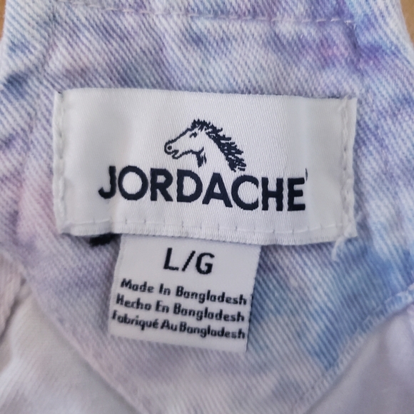 Vintage 90'sJordache Knotted Slouchy Jean Overalls - L - Picture 7 of 11